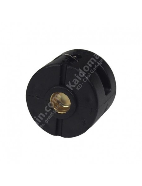 DIY Side Clicky Switch 24mm x 24mm with 3.5mm Power Charging Port for 18650 Flashlight - 1 pcs