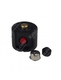 24mm (D) Flashlight Switch with 3.5mm Power Charging Port with Cap and Gasket (1 set)