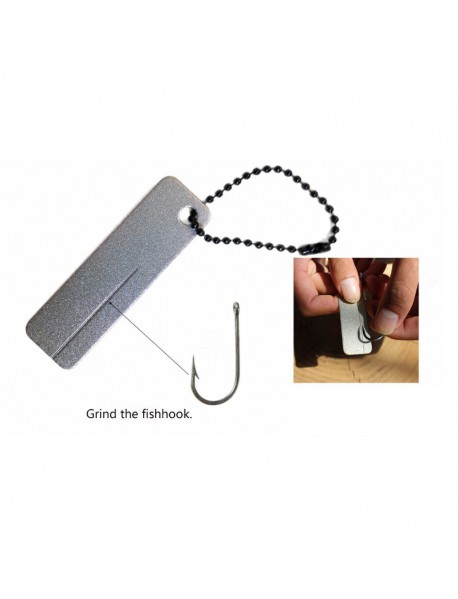 EDC Sharpener Keychain for Knife / Fish Hook (1 pc)