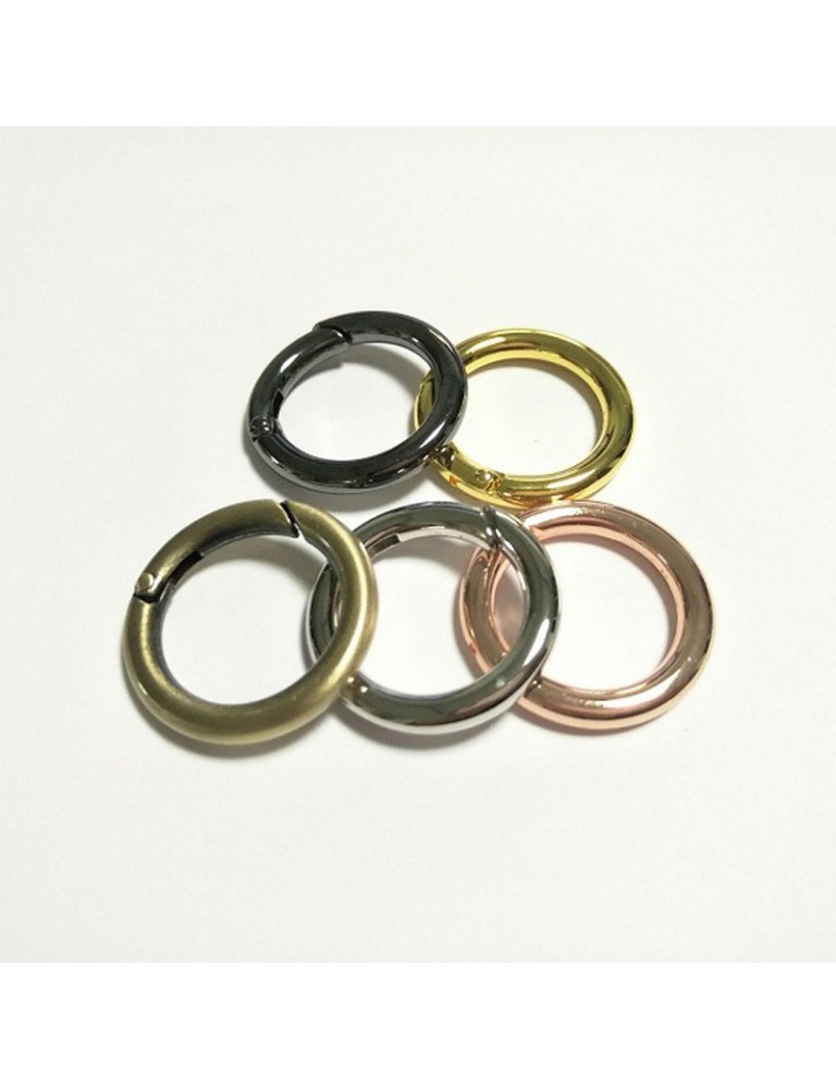 EDC 28mm Round Alloy Keyring Ring
