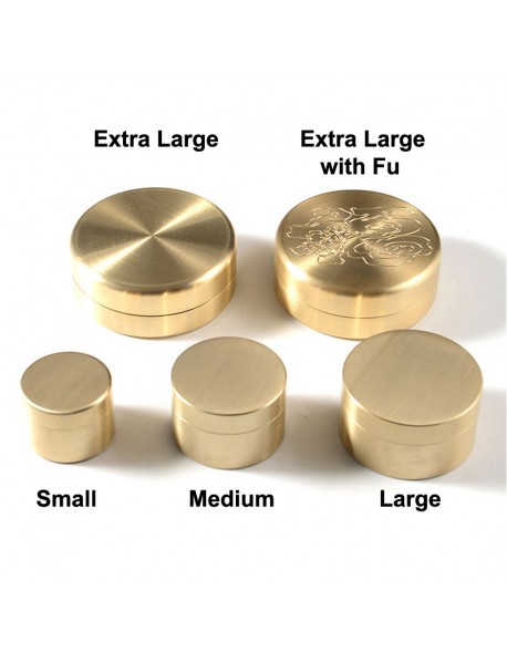Waterproof Brass Storage Case Seal Canister (1 pc)