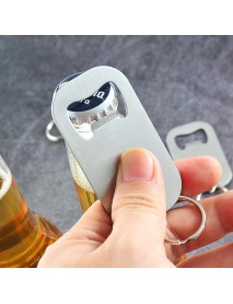 EDC Stainless Steel Bottle Opener Keychain