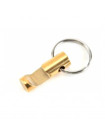 EDC Brass Bottle Opener Keychain 32mm (L) x 10mm (D)
