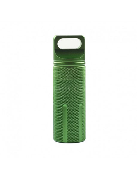 100mm (L) x 31mm (D) Waterproof Aluminum Storage Case Seal Canister