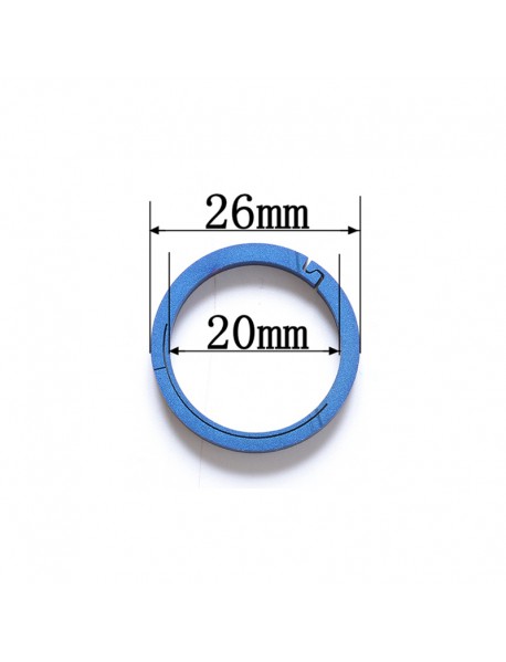 EDC 26mm Round Titanium Keyring Ring (1 pc)
