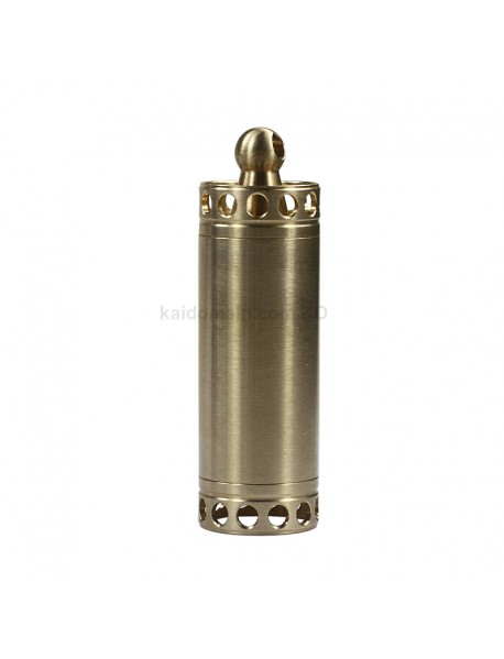 WB05 Waterproof Brass Pill Storage Case Seal Canister