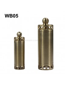 WB05 Waterproof Brass Pill Storage Case Seal Canister