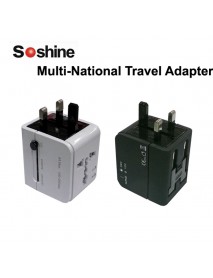 Soshine MNP-2 Multi-National Plugs Travel Adaptor