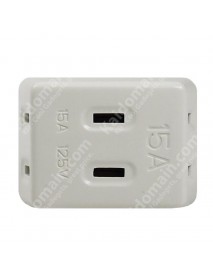 KLD-303A 3 in 1 Travel Power Adapter - White (US plug)