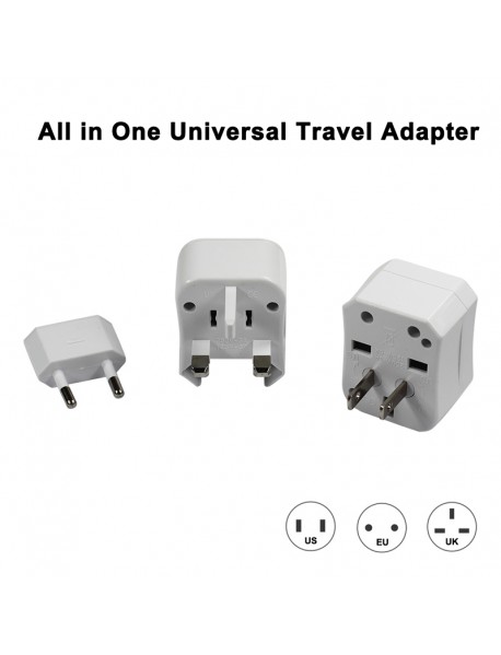 KAS All in One Universal Travel Adapter