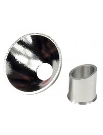 M*g C / D Cell Flashlight OP Aluminum Reflector 52mm (D) x 28mm (H)