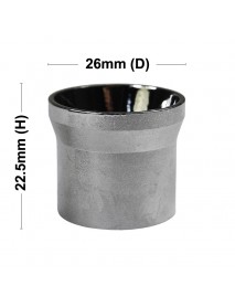 26mm (D) x 22.5mm (H) OP Aluminum Reflector