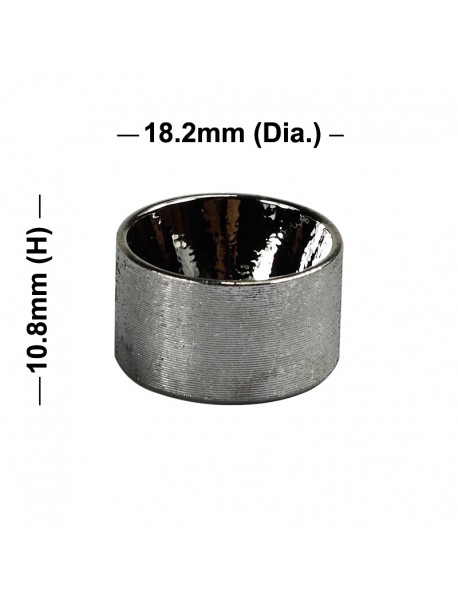 18.2mm(D) x 10.8mm(H) OP Aluminum Reflector