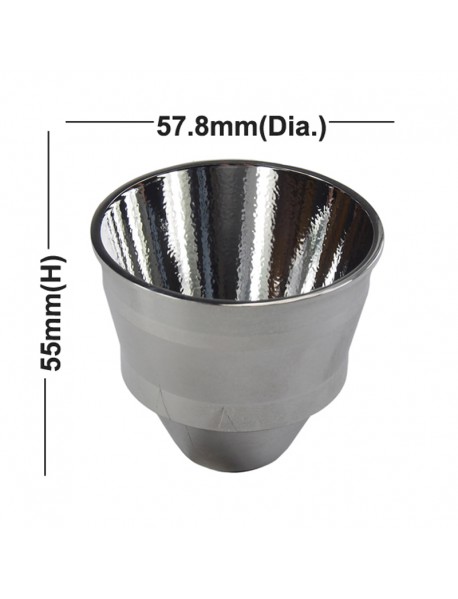 57.8mm(D) x 55mm(H) OP Aluminum Reflector