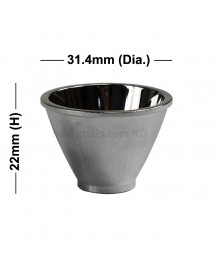 31.4mm(D) x 22mm(H) SMO Aluminum Reflector