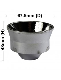 L6 OP Aluminum Reflector 67.5mm (D) x 48mm (H) 
