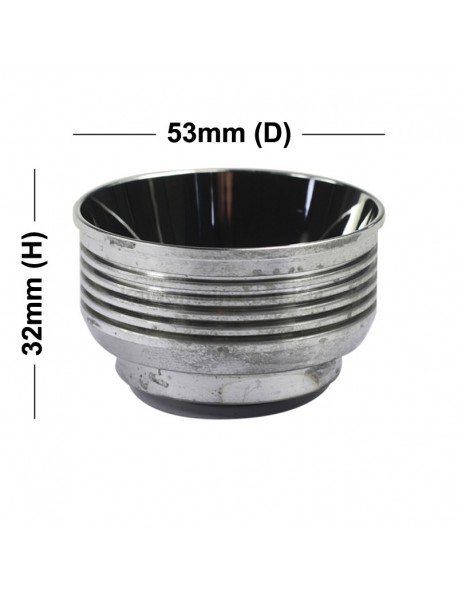 53mm (D) x 32mm (H) SMO Aluminum Reflector