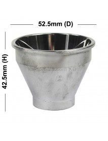 52.5mm (D) x 42.5mm (H) SMO Aluminum Reflector for Cree XM-L