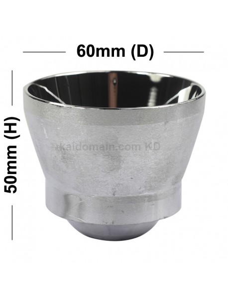 60mm (D) x 50mm (H) SMO / OP Aluminum Reflector