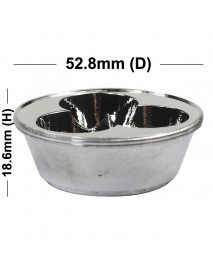 52.8mm (D) x 18_6mm (H) OP Aluminum Reflector for 3 x Cree XM-L