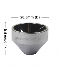 28.5mm (D) x 20.5mm (H) Aluminum Reflector for S11 Flashlight (1 PC)