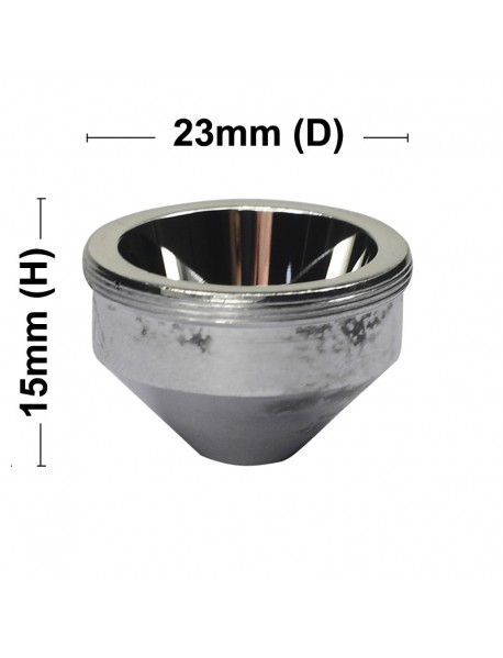 23mm (D) x 15mm (H) SMO Aluminum Reflector (1 PC)