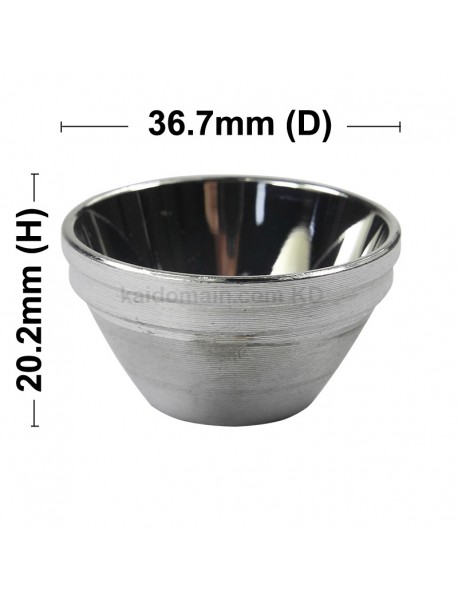 36.7mm (D) x 20.2mm (H) SMO Aluminum Reflector