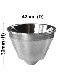 42mm (D) x 32mm (H) OP Aluminum Reflector