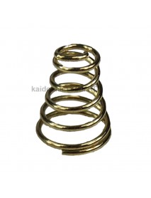 8mm (D) x 9.5mm (H) Gold Plated Spring (5 pcs)