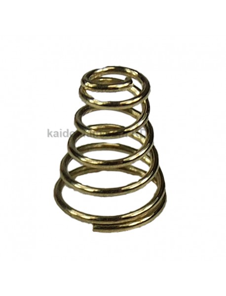 8mm (D) x 9.5mm (H) Gold Plated Spring (5 pcs)