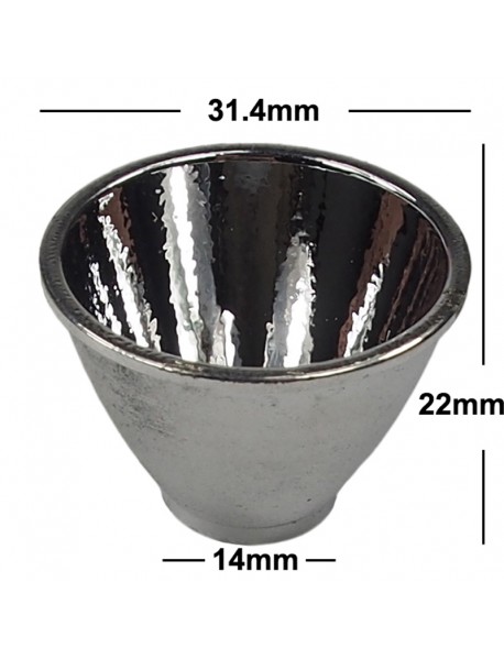  31.4mm(D) x 22mm(H) OP Aluminum Reflector