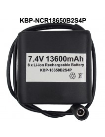KBP-18650B2S4P 7.4V 13600mAh 8 x NCR18650B High Quality Rechargeable 18650 Li-ion Battery Pack