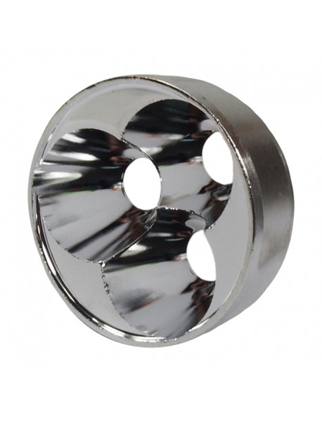 52mm(D) x 19mm(H) SMO Aluminum Reflector for 3 x Cree XM-L (1 pc)