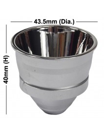 43.5mm(D) x 40mm(H) OP Aluminum Reflector
