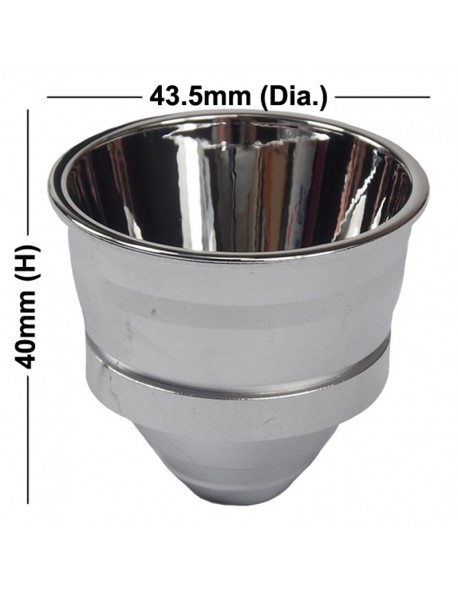 43.5mm(D) x 40mm(H) OP Aluminum Reflector