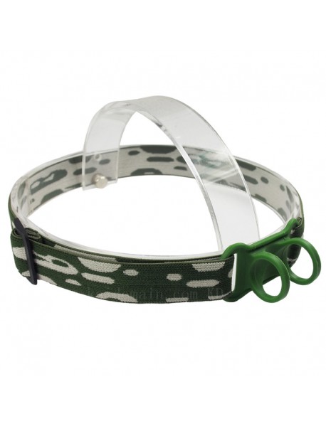 KHB3 Elastic Nylon Head Strap for Flashlight - Camouflage (1 pc)