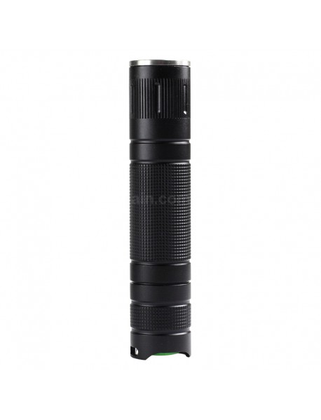 DIY S3 LED Flashlight Host 116mm x 24mm - Black