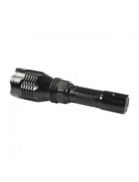802 LED Flashlight Host 178mm x 47.5mm - Black