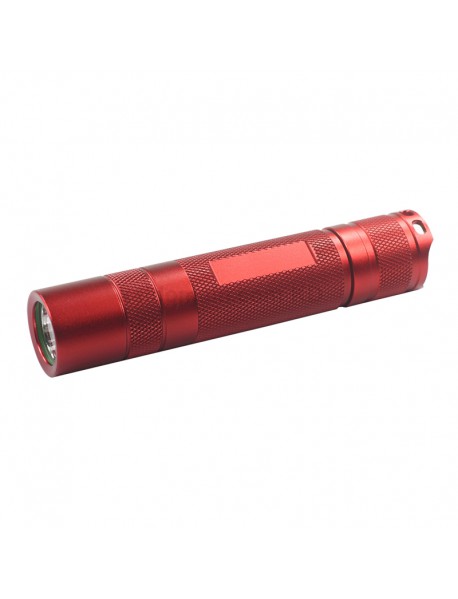S2 Plus LED Flashlight Host 118mm x 24mm - Red