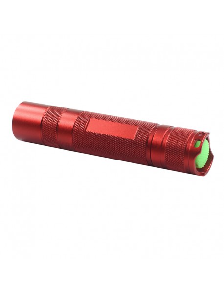 S2 Plus LED Flashlight Host 118mm x 24mm - Red