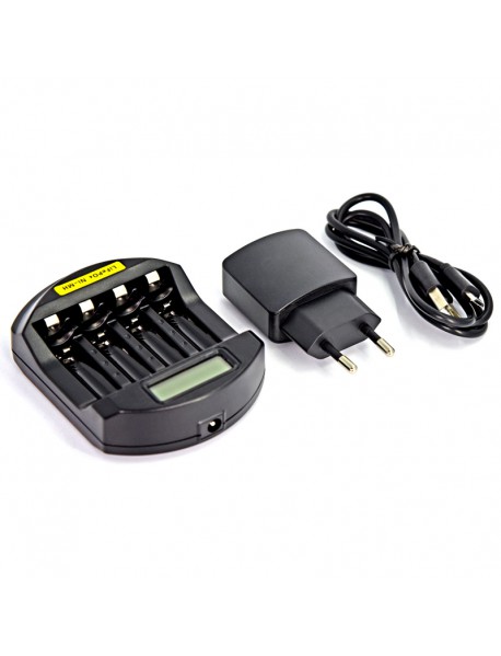 Soshine C5 Super Quick Battery Charger for 14500 / 10440 --Black
