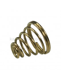19mm (D) x 17mm (H) Gold Plated Spring (5 pcs)