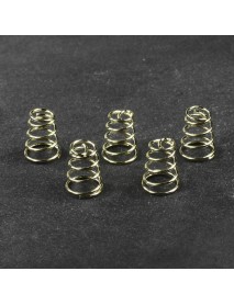 10mm (D) x 13mm (H) Gold Plated Spring (5 pcs)