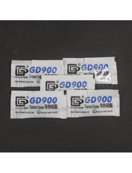 DIY GD900 Thermal Conductive Compounds Soft Pack 0.5g (5 pcs)