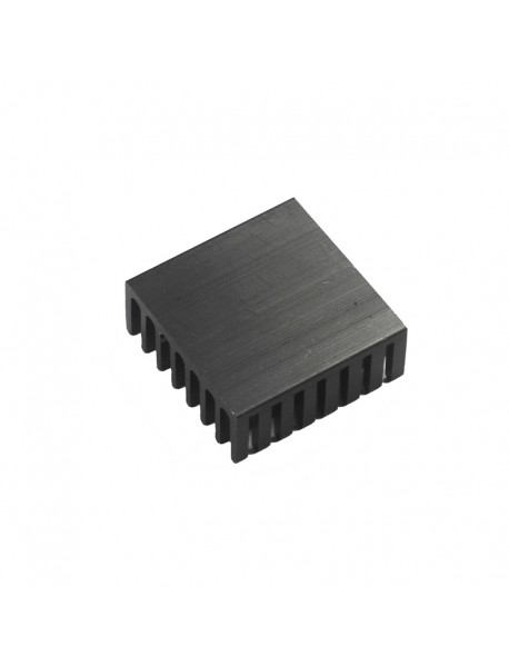25mm Aluminium Led Heatsink for LED Cooling B-Type - Black (2 pcs)