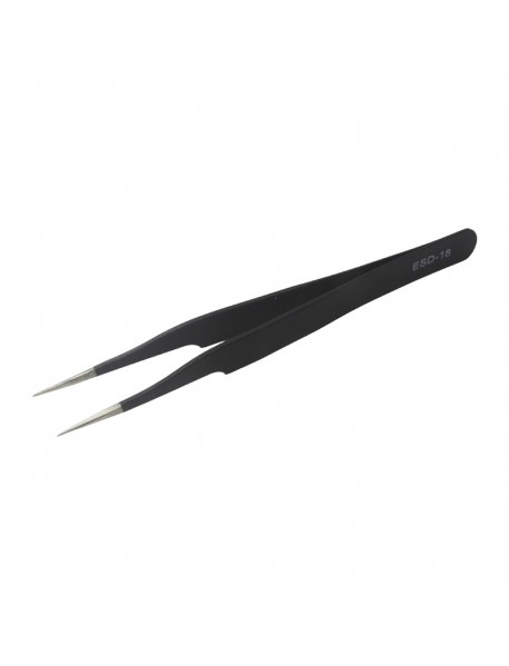 125mm (L) ESD-18 Stainless Steel Anti-static Tweezer