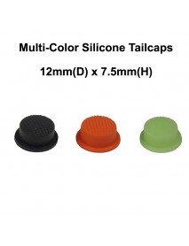 12mm (D) x 7.5mm (H) Silicone Tailcaps (5 PCS)