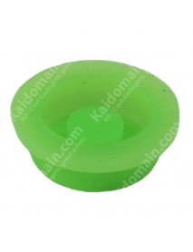 Green Fluorescent Light Silicone Tailcaps 14mm x 6mm ( 5 PCS )