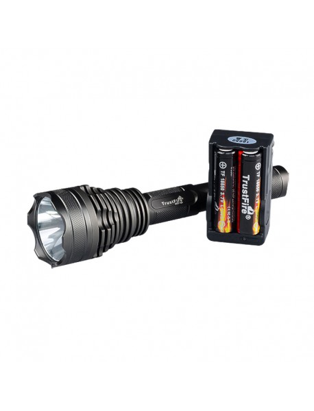 TrustFire SST-50 White 1300 Lumens 5-Mode Powerful Tactical LED Flashlight (2x18650)