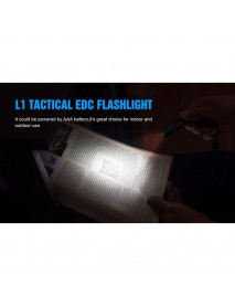 TrustFire L1 CA18-3X 385 Lumens Mini LED Flashlight ( 1xAAA/1x10440 )